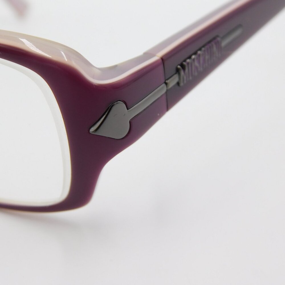 Moschino Rectangle Frames | Purple & Pink | Rx Ey… - image 5